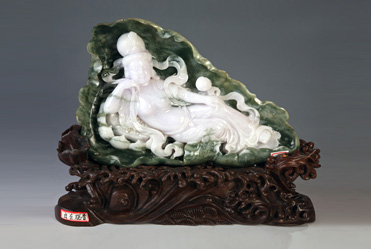 Moist jade Sleeping Guanyin